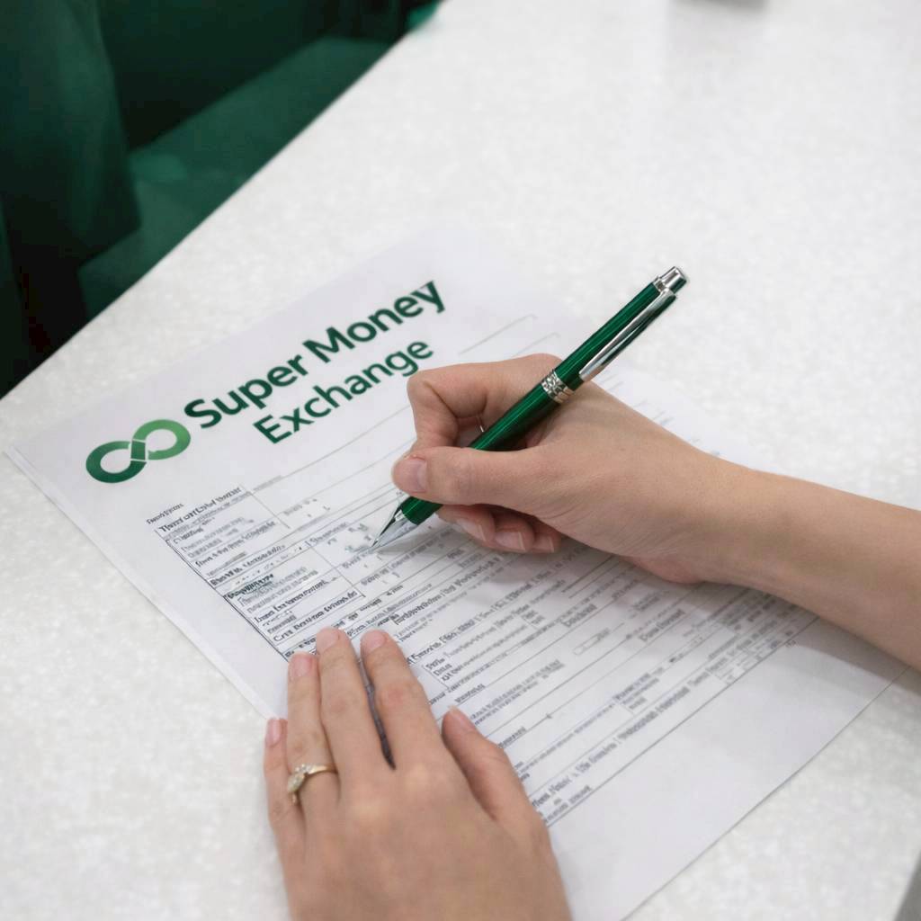 กรอกแบบฟอร์มโอนเงิน